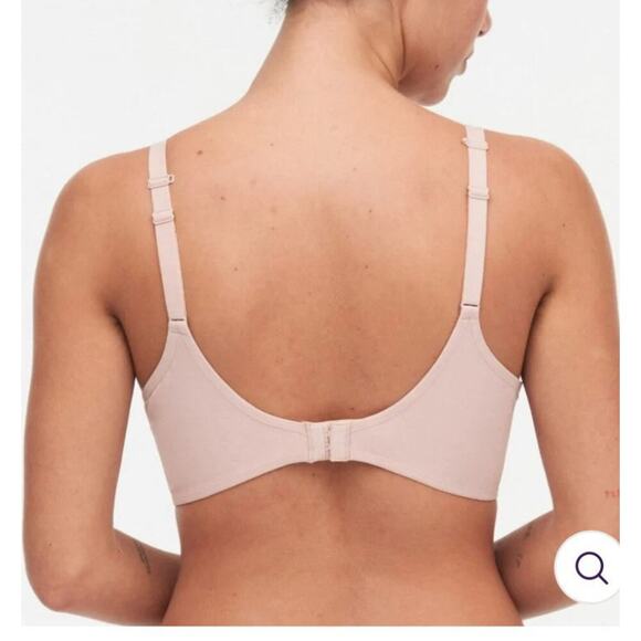 Chantelle Womens Comfort Chic Full Coverage Memory Foam T-Shirt Bra Nude 40H - Picture 3 of 7